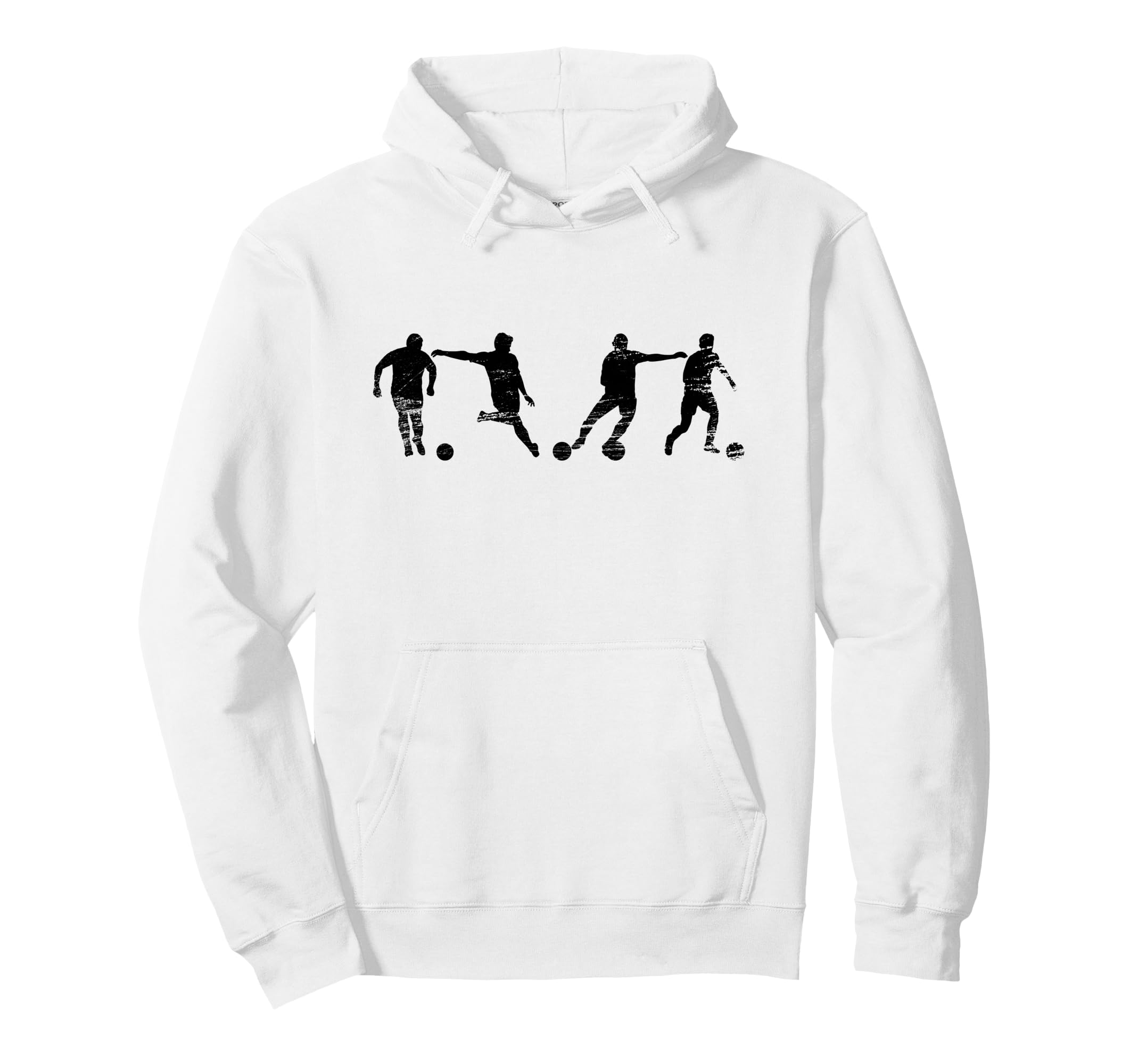 Soccer Player Sketch Soccer Trainer Hoodie - Minimalist Print for Adults - T-Shirt, Sweatshirt, Hoodie