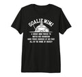Hockey Goalie Mimi Hockey Keeper T-Shirt - Custom Art Print for Adults - T-Shirt, Sweatshirt, Hoodie