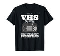 Vhs Gift Video Cassette Tape T-Shirt - Fun Novelty Design Men Women - T-Shirt, Sweatshirt, Hoodie