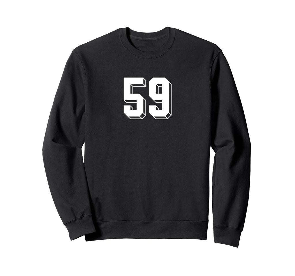Number 59 80S 90S Soccer Team Jersey Sweatshirt - Trendy Graphic Unisex - T-Shirt, Sweatshirt, Hoodie