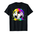 Soccer Ball Breaking Through Wall Funny T-Shirt - Aesthetic Graphic Unisex - T-Shirt, Sweatshirt, Hoodie