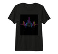 Minimalist Soccer Heartbeat Tri Blend T-Shirt - Trendy Graphic for Adults - T-Shirt, Sweatshirt, Hoodie
