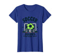 Soccer Solves Everything Daily Dad T-Shirt - Minimalist Print for Adults - T-Shirt, Sweatshirt, Hoodie