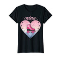 9 Year Old Roller Skating Birthday T-Shirt - Aesthetic Graphic Men Women - T-Shirt, Sweatshirt, Hoodie