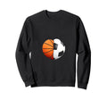 Split Heart Basketball Soccer Sweatshirt - Custom Art Print for Adults - T-Shirt, Sweatshirt, Hoodie