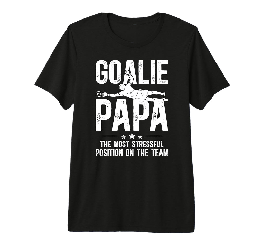 Mens Soccer Goalie Papa Definition Soccer T-Shirt - Novelty Apparel Unisex - T-Shirt, Sweatshirt, Hoodie