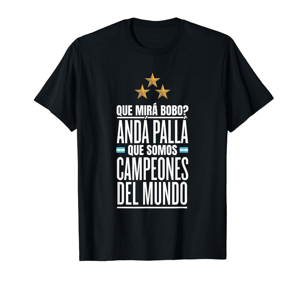 Argentina World Champion 2022 Soccer T-Shirt - Novelty Apparel for Adults - T-Shirt, Sweatshirt, Hoodie
