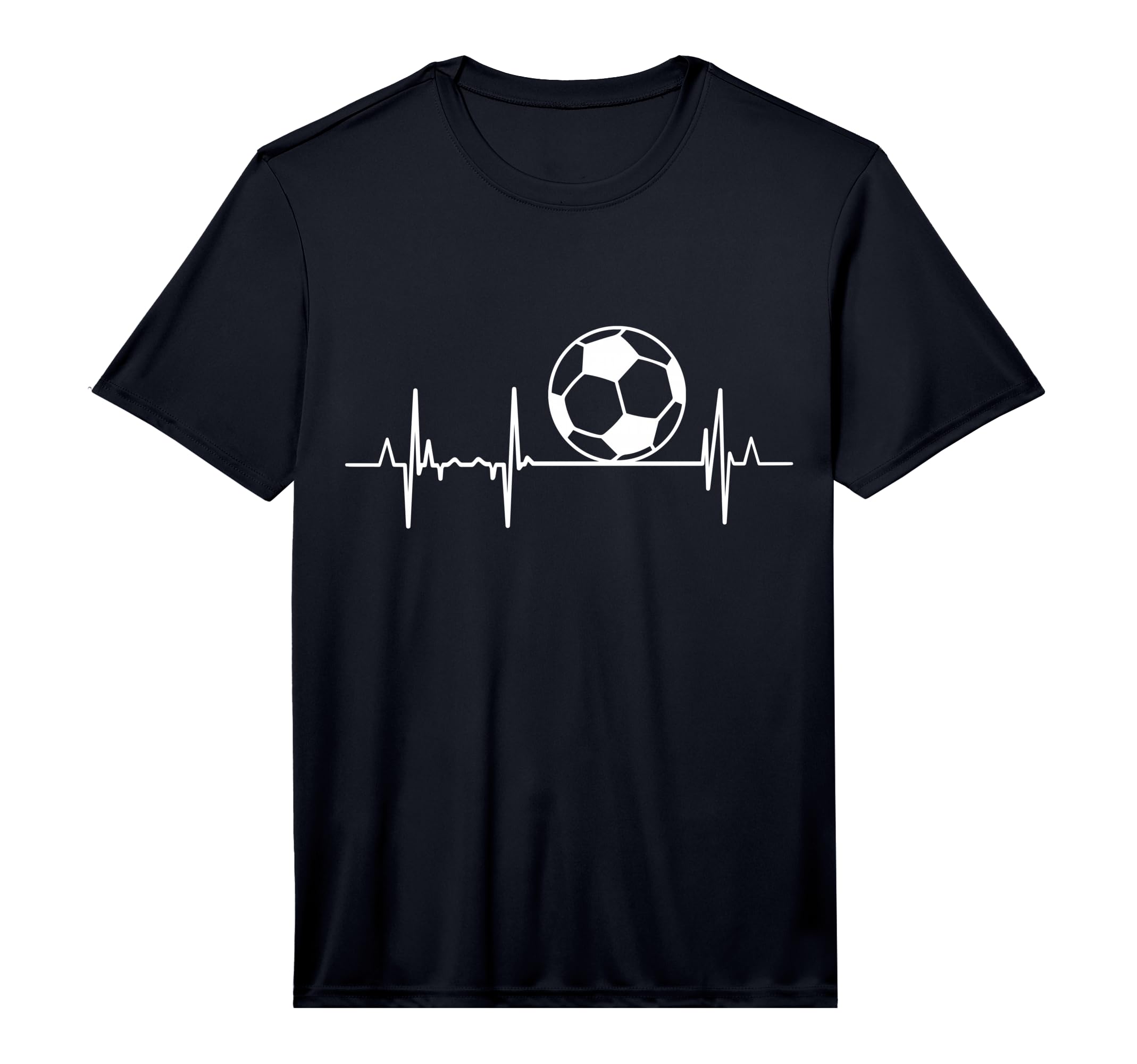 My Heart Beats Soccer Player T-Shirt - Novelty Apparel Men Women - T-Shirt, Sweatshirt, Hoodie