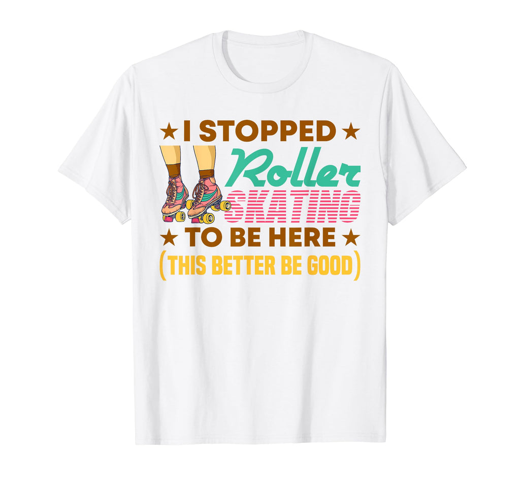 Rollerskating 80S Roller Disco Roller T-Shirt - Trendy Graphic for Adults - T-Shirt, Sweatshirt, Hoodie