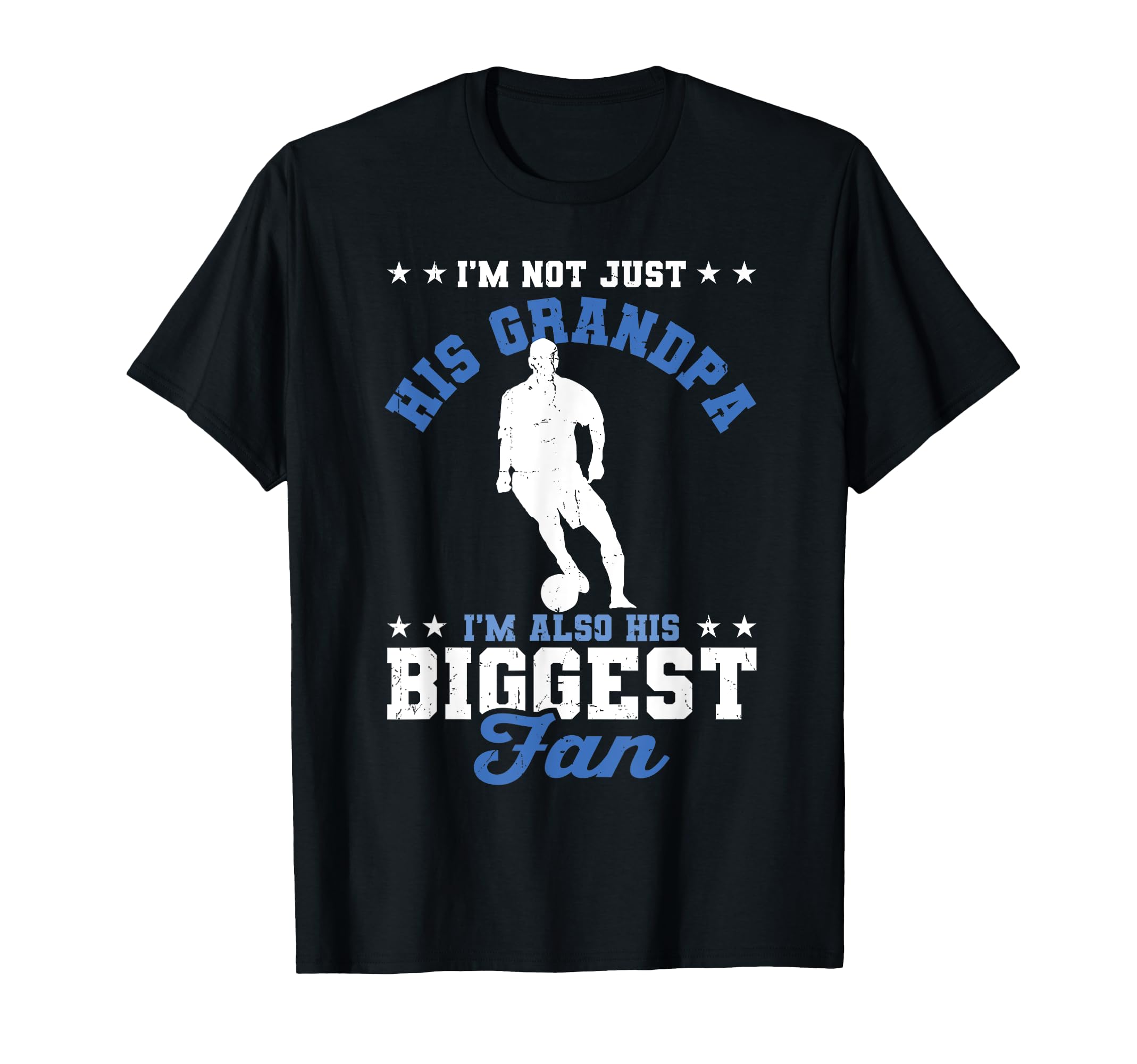 Not Just His Grandpa Also His Biggest T-Shirt - Custom Art Print Unisex - T-Shirt, Sweatshirt, Hoodie