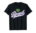 Brazil National Flag Brasil I Love T-Shirt - Novelty Apparel Men Women - T-Shirt, Sweatshirt, Hoodie