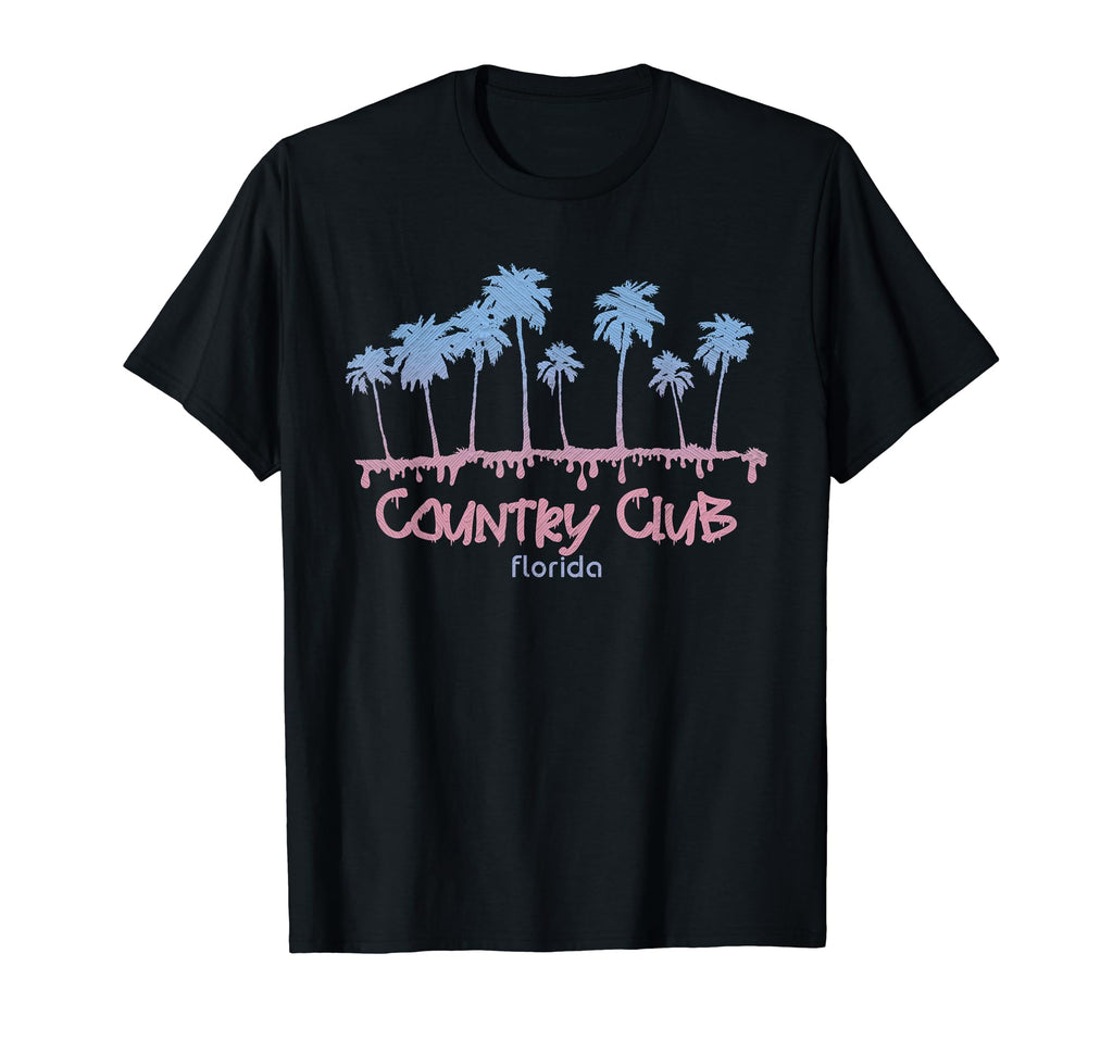 Country Club Florida Beach Surf T-Shirt - Aesthetic Graphic for Adults - T-Shirt, Sweatshirt, Hoodie