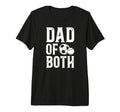Mens Dad Both Baseball Soccer Dad T-Shirt - Minimalist Print Men Women - T-Shirt, Sweatshirt, Hoodie