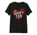 Soccer Tia Heart Tia Soccer Player Tia T-Shirt - Trendy Graphic Unisex - T-Shirt, Sweatshirt, Hoodie