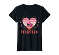 Womens 14 Year Old Roller Skating T-Shirt - Fun Novelty Design Men Women - T-Shirt, Sweatshirt, Hoodie