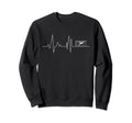 Heartbeat Goalkeeper Goalie Soccer Sweatshirt - Trendy Graphic Unisex - T-Shirt, Sweatshirt, Hoodie