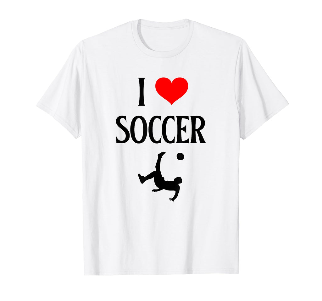 I Love Soccer I Heart Soccer Funny T-Shirt - Trendy Graphic Men Women - T-Shirt, Sweatshirt, Hoodie