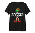 Soccer Elf Matching Family Tri T-Shirt - Casual Everyday Wear Men Women - T-Shirt, Sweatshirt, Hoodie
