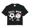 Ball Mom Soccer Baseball Mom Baseball T-Shirt - Unique Graphic Men Women - T-Shirt, Sweatshirt, Hoodie