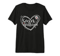 Soccer Girlfriend Heart Soccer T-Shirt - Casual Everyday Wear Unisex - T-Shirt, Sweatshirt, Hoodie