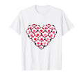 Heart Shaped Soccer Ball Artwork T-Shirt - Unique Graphic for Adults - T-Shirt, Sweatshirt, Hoodie
