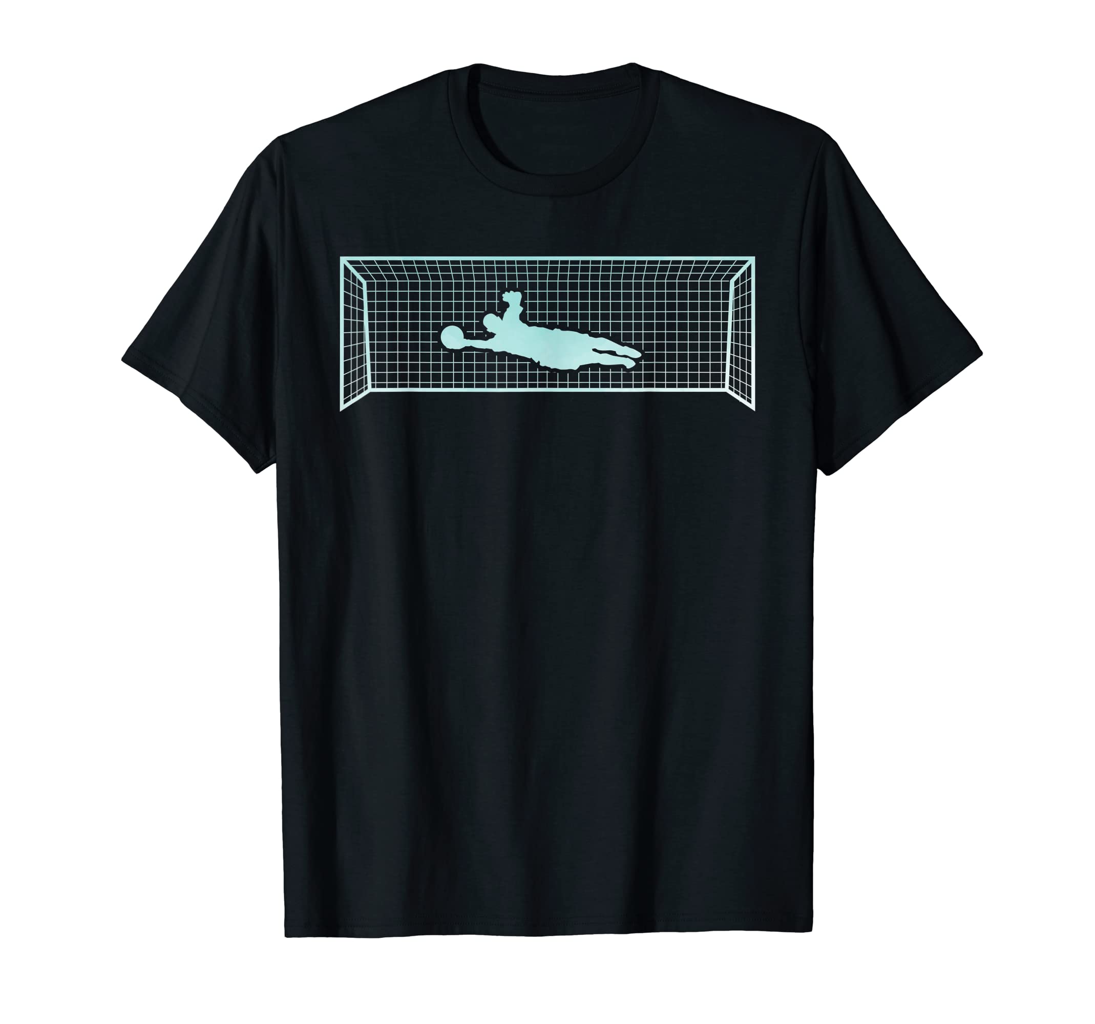 Soccer Goal Keeper Soccer Player T-Shirt - Fun Novelty Design for Adults - T-Shirt, Sweatshirt, Hoodie