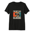 Funny Gaming Im Not Old Im Tri Blend T-Shirt - Minimalist Print Men Women - T-Shirt, Sweatshirt, Hoodie
