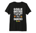 Funny Soccer Goalie Brother Soccer T-Shirt - Minimalist Print Men Women - T-Shirt, Sweatshirt, Hoodie