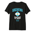 Argentina World Champion 2022 Soccer T-Shirt - Minimalist Print Unisex - T-Shirt, Sweatshirt, Hoodie