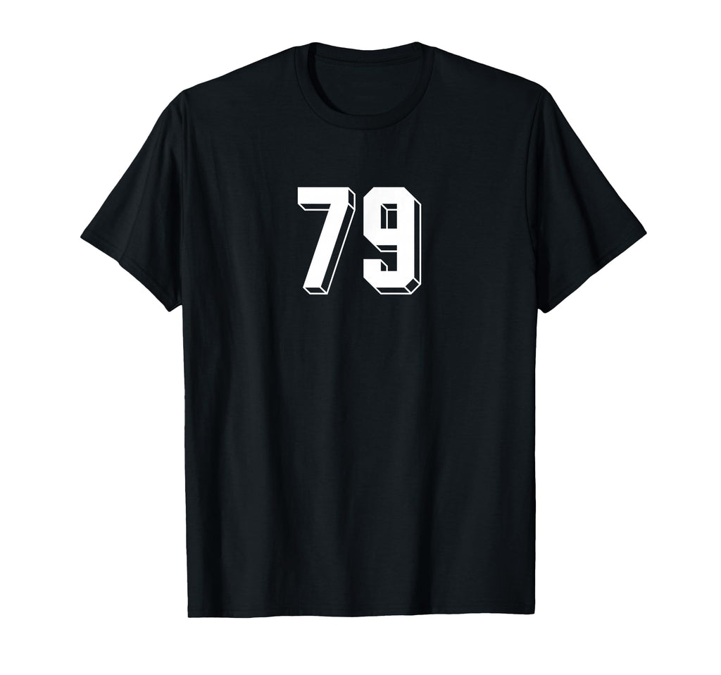 Number 79 80S 90S Soccer Team Jersey T-Shirt - Streetwear Style for Adults - T-Shirt, Sweatshirt, Hoodie
