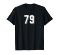 Number 79 80S 90S Soccer Team Jersey T-Shirt - Streetwear Style for Adults - T-Shirt, Sweatshirt, Hoodie