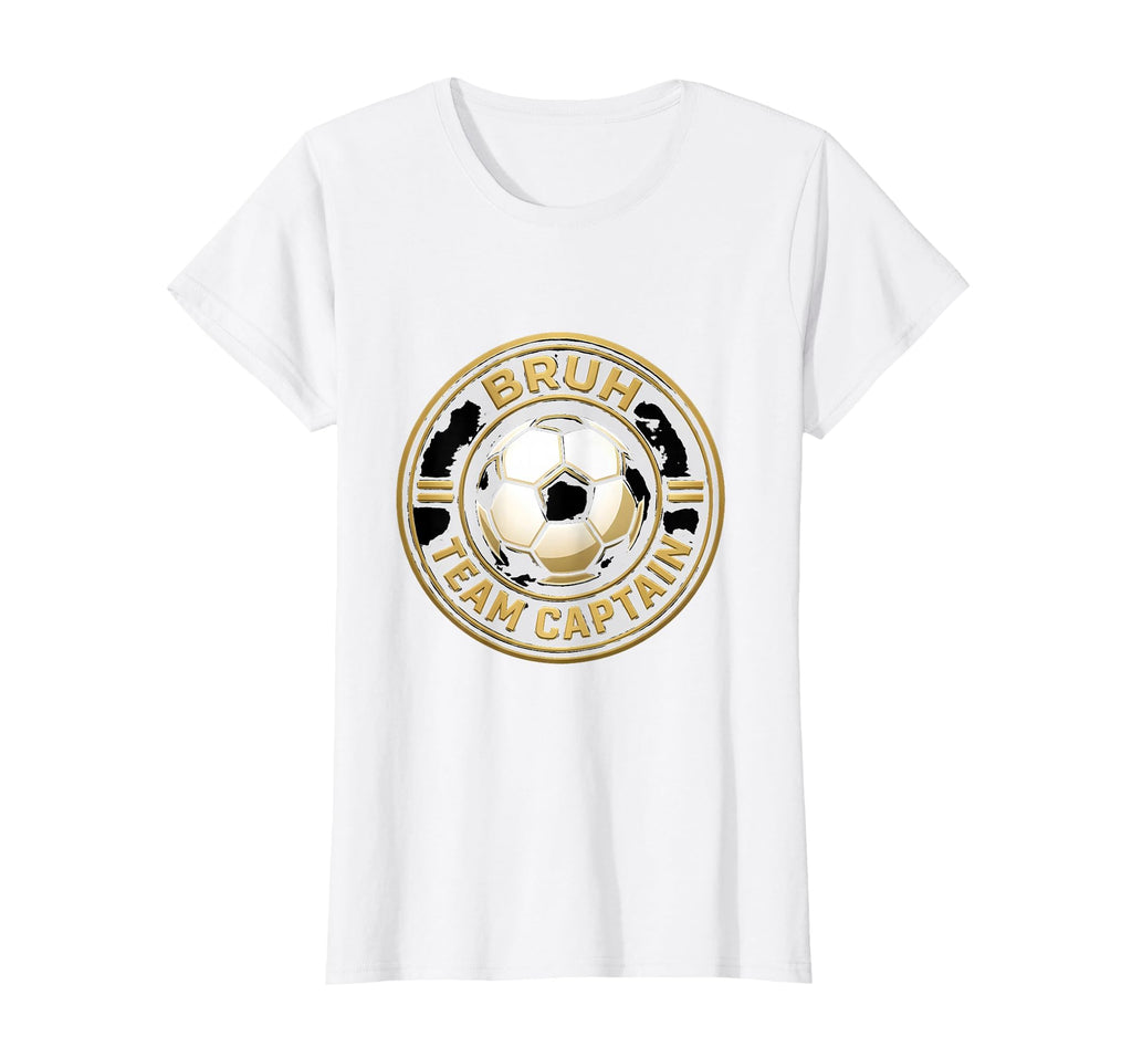 Bruh Team Captain Soccer Ball Funny T-Shirt - Fun Novelty Design for Adults - T-Shirt, Sweatshirt, Hoodie