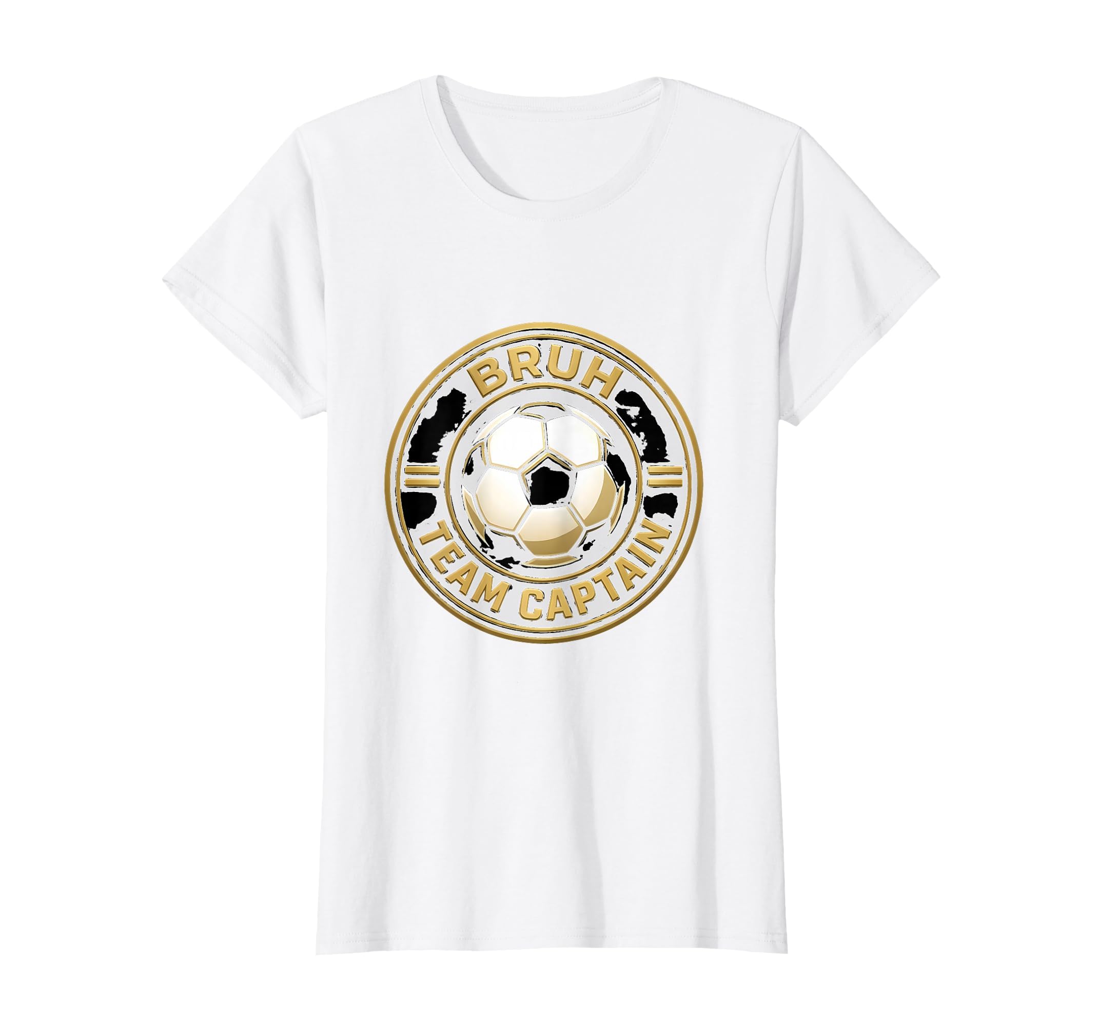 Bruh Team Captain Soccer Ball Funny T-Shirt - Fun Novelty Design for Adults - T-Shirt, Sweatshirt, Hoodie