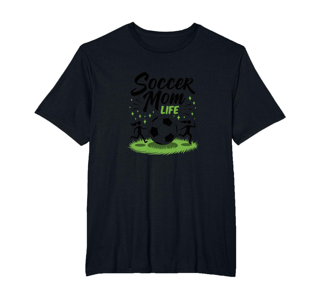 Soccer Mom Life Proud Parent Team Sweatshirt - Casual Everyday Wear Unisex - T-Shirt, Sweatshirt, Hoodie