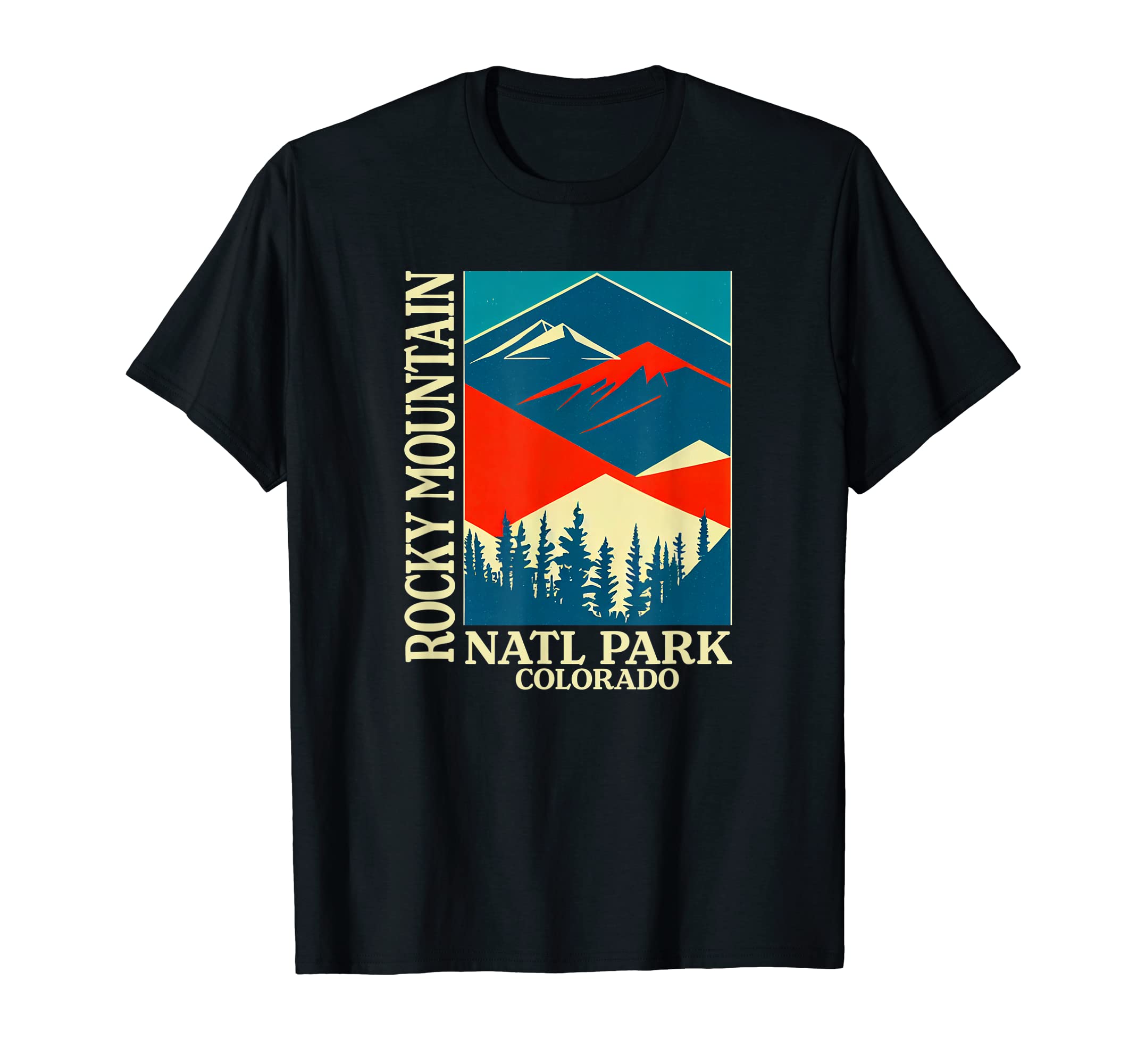 Colorado Rocky Mountain National Park T-Shirt - Aesthetic Graphic Men Women - T-Shirt, Sweatshirt, Hoodie