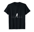 Heartbeat Football Soccer Sports Hobby T-Shirt - Fun Novelty Design Unisex - T-Shirt, Sweatshirt, Hoodie