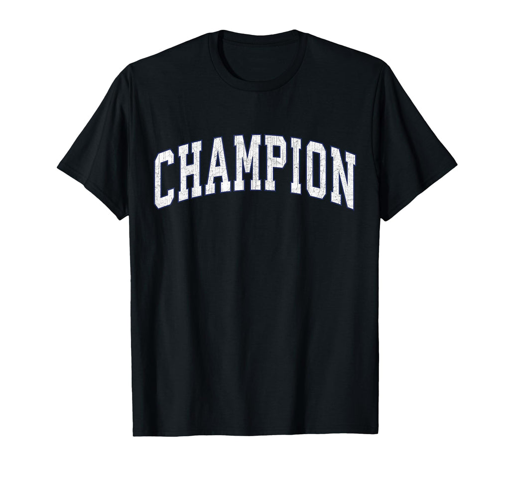 Champion New York Ny Athletic Navy Sports T-Shirt - Streetwear Style Unisex - T-Shirt, Sweatshirt, Hoodie