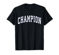 Champion New York Ny Athletic Navy Sports T-Shirt - Streetwear Style Unisex - T-Shirt, Sweatshirt, Hoodie