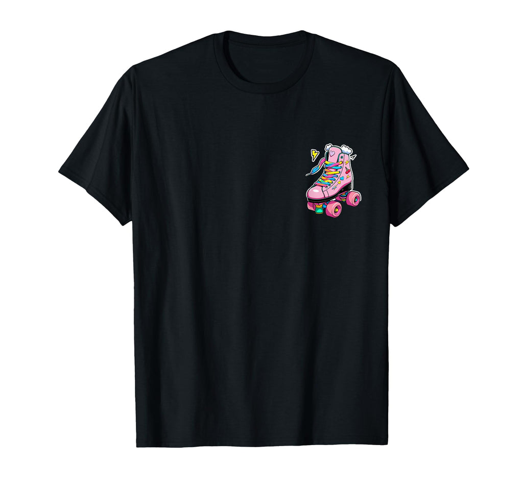 Pastel Roller Skate Kidcore Art T-Shirt - Fun Novelty Design Men Women - T-Shirt, Sweatshirt, Hoodie