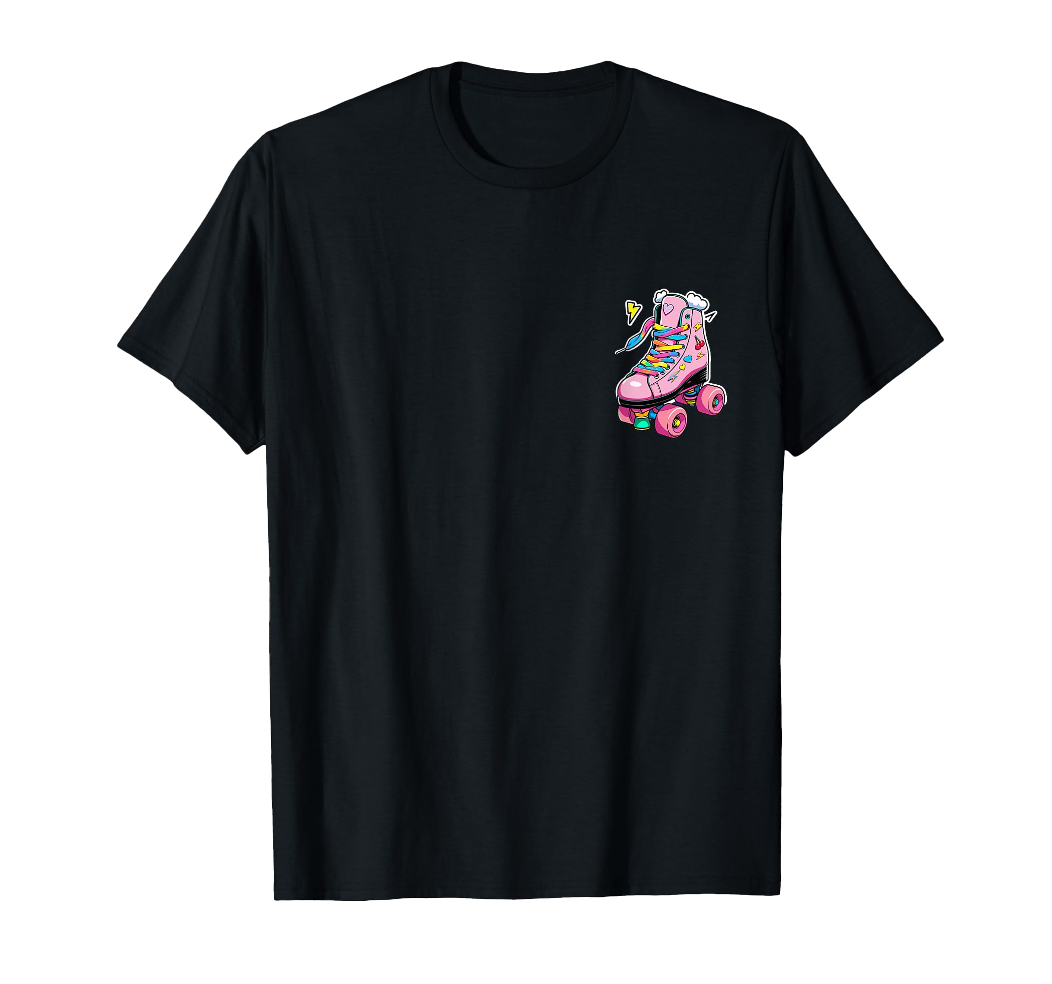 Pastel Roller Skate Kidcore Art T-Shirt - Fun Novelty Design Men Women - T-Shirt, Sweatshirt, Hoodie