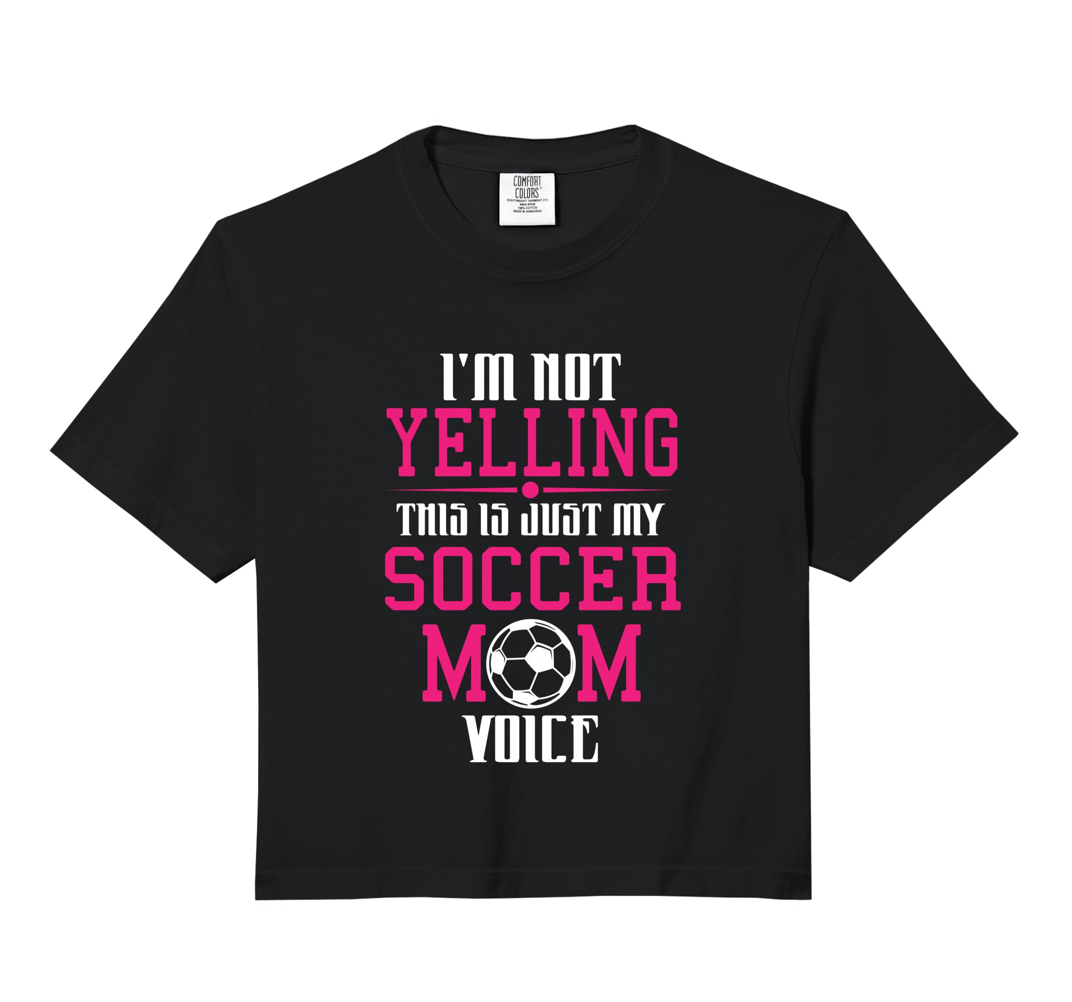 Im Not Yelling This Is My Soccer Mom Hoodie - Custom Art Print Men Women - T-Shirt, Sweatshirt, Hoodie