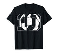 10Th Birthday Soccer Player Football 10 T-Shirt - Streetwear Style Unisex - T-Shirt, Sweatshirt, Hoodie
