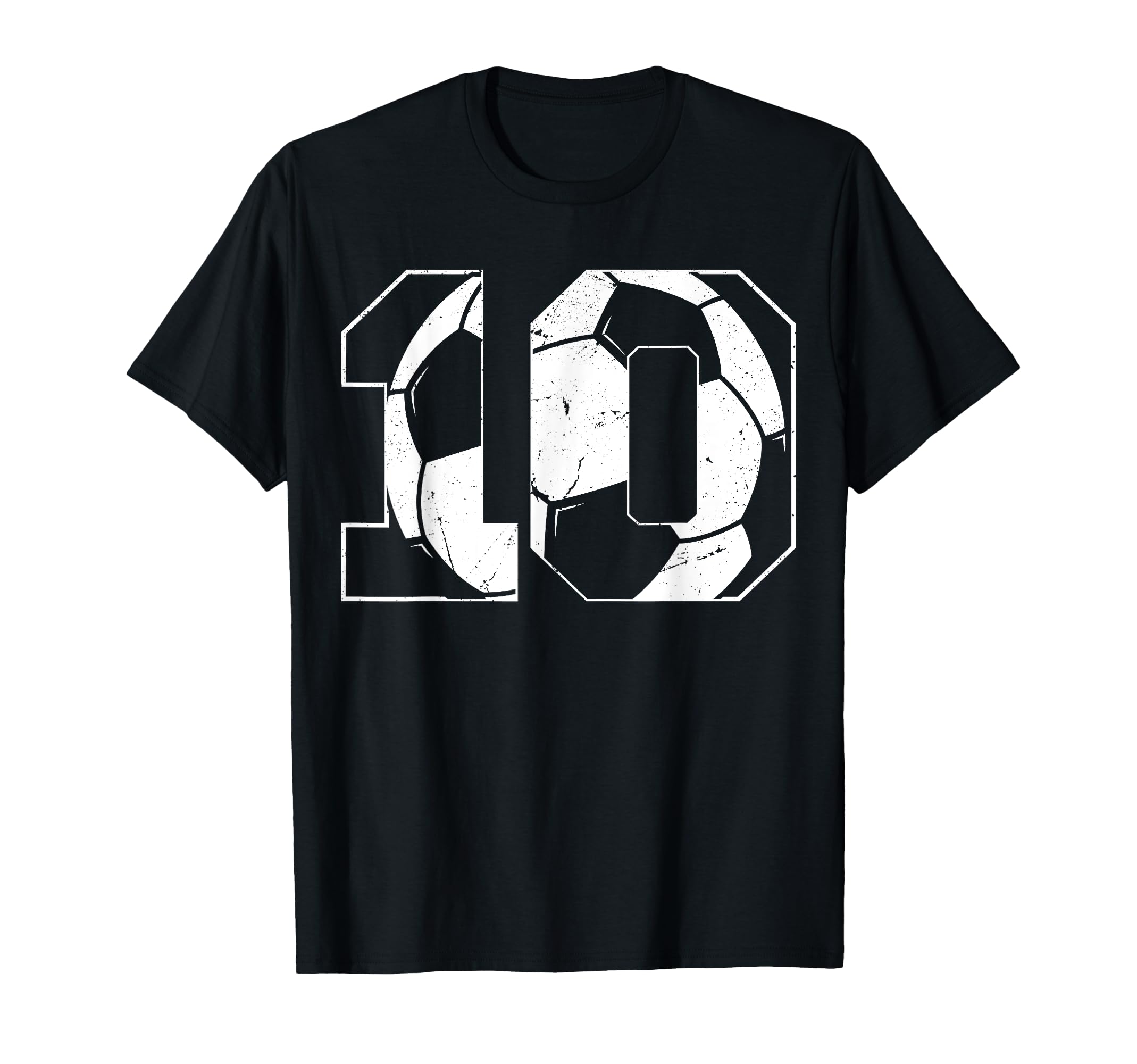 10Th Birthday Soccer Player Football 10 T-Shirt - Streetwear Style Unisex - T-Shirt, Sweatshirt, Hoodie