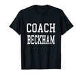 Coach Beckham Custom Football Soccer T-Shirt - Graphic Print Unisex - T-Shirt, Sweatshirt, Hoodie