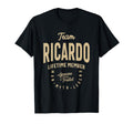Team Ricardo Lifetime Member Funny Name T-Shirt - Trendy Graphic Unisex - T-Shirt, Sweatshirt, Hoodie