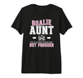 Hockey Goalie Aunt Hockey Keeper Aunt T-Shirt - Unique Graphic Men Women - T-Shirt, Sweatshirt, Hoodie