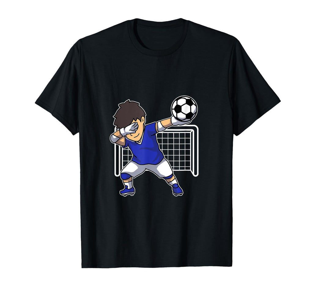 Dabbing Football Goalkeeper Football T-Shirt - Graphic Print Men Women - T-Shirt, Sweatshirt, Hoodie