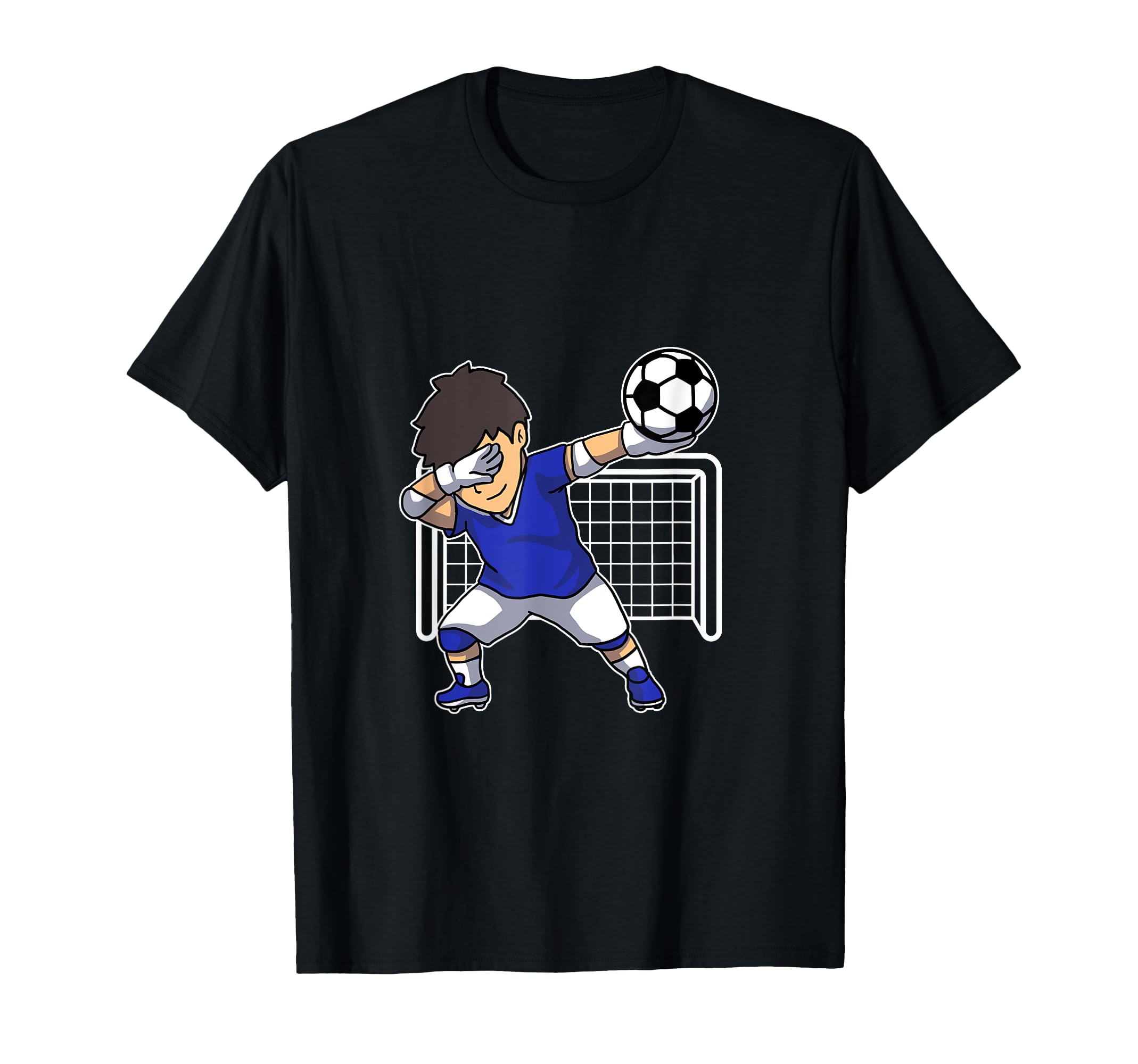 Dabbing Football Goalkeeper Football T-Shirt - Graphic Print Men Women - T-Shirt, Sweatshirt, Hoodie
