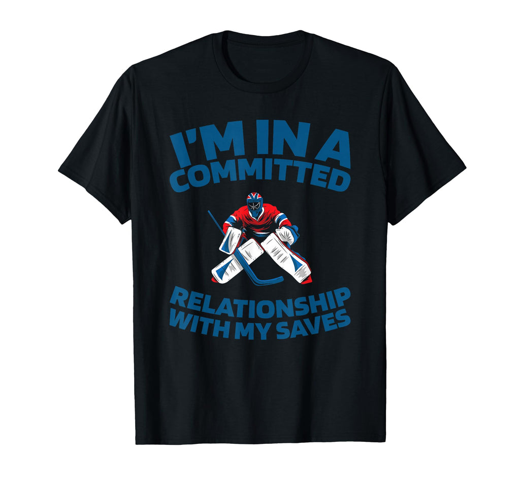 Hockey Goalkeeper Ice Hockey Goalie T-Shirt - Unique Graphic for Adults - T-Shirt, Sweatshirt, Hoodie