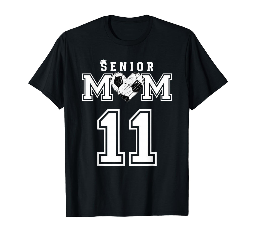 Proud Senior Soccer Mom Custom Jersey T-Shirt - Novelty Apparel Unisex - T-Shirt, Sweatshirt, Hoodie